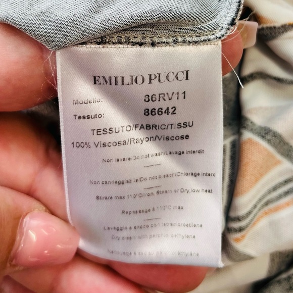 Emilio Pucci Graphic Knit Skirt - Picture 10 of 13